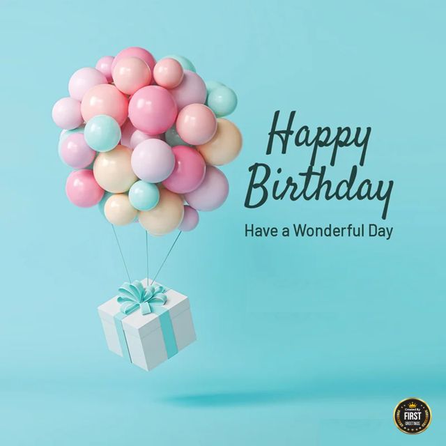 Sample Happy Birthday Digital Greeting Card