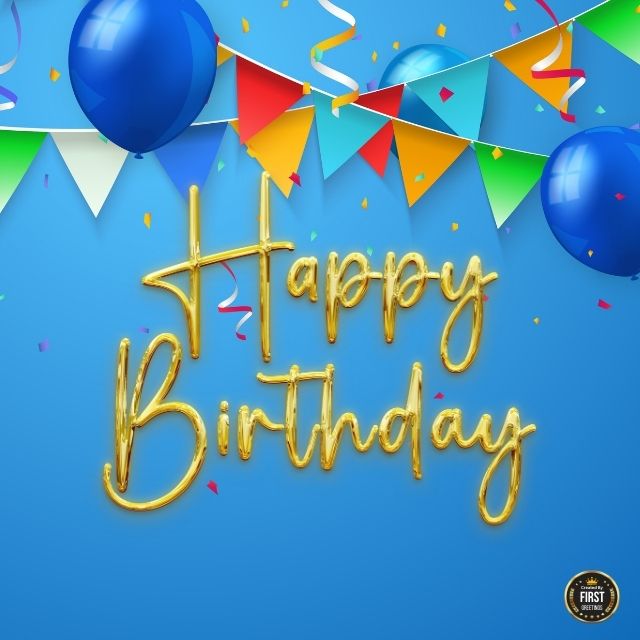 Birthday Congratulations Card