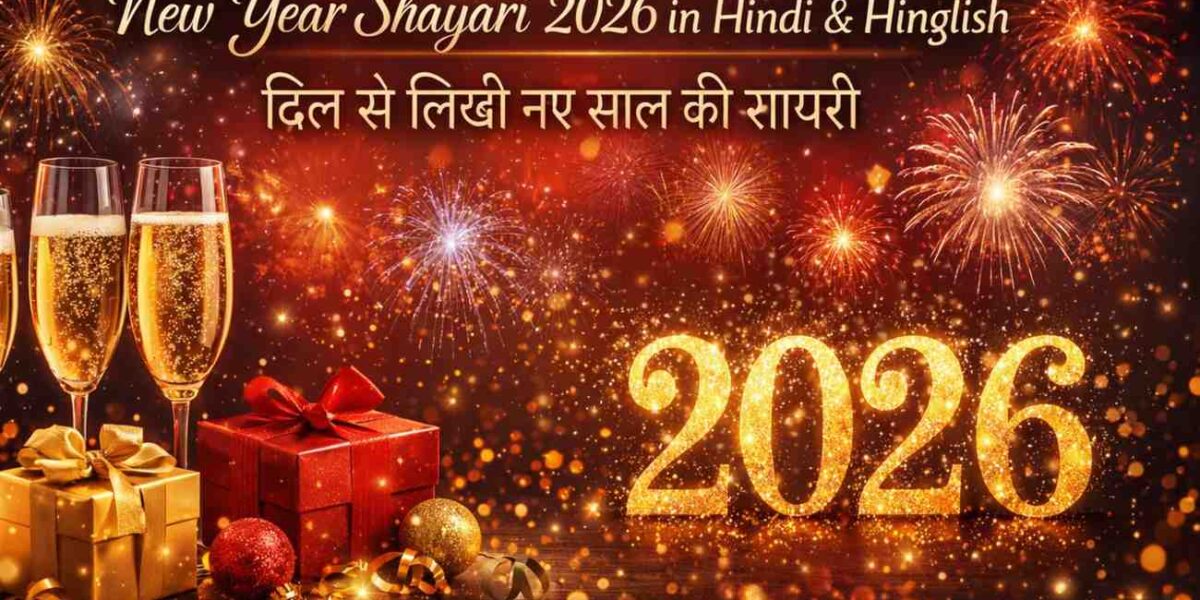 New Year Shayari 2026 in Hindi & Hinglish | दिल से लिखी शायरी
