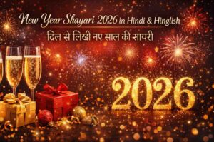 New Year Shayari 2026 in Hindi & Hinglish | दिल से लिखी शायरी