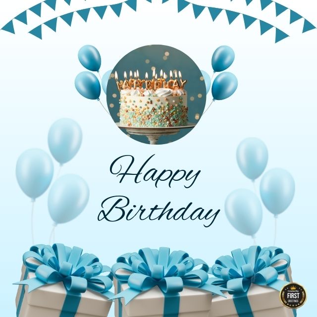 Happy Birthday Cake Banner With Name