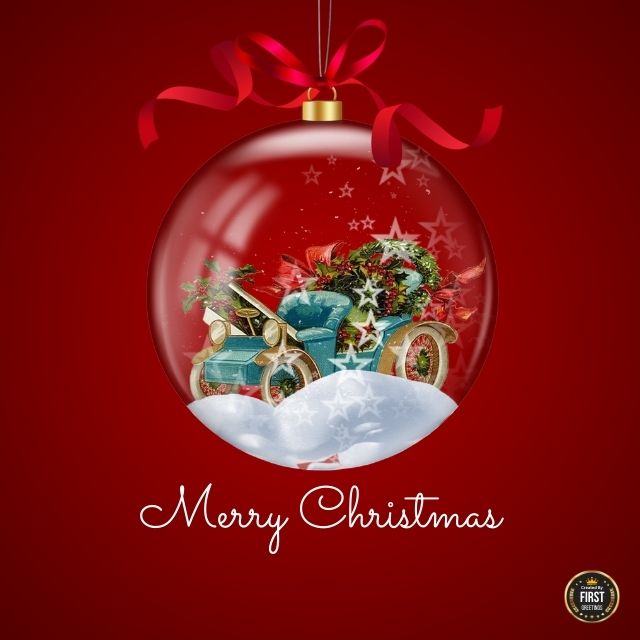 Merry Christmas Photo Frame With Name – Create & Share Free