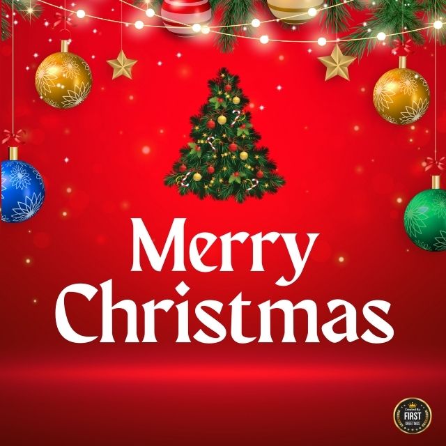 Merry Christmas Wishes With Images 🎄 Free HD Cards 2025