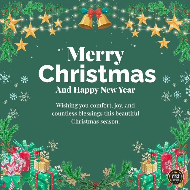 Merry Christmas Wishes With Name Free – Online Card Maker