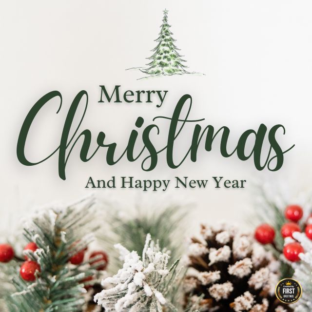 New Merry Christmas Wishes Images 2025 – Free Download