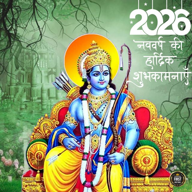 New Year Wish Jai Sri Ram