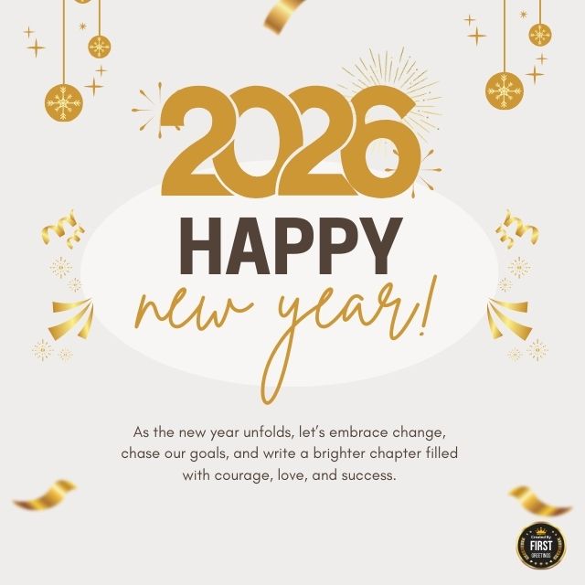 Happy New Year 2026 Glitter Images