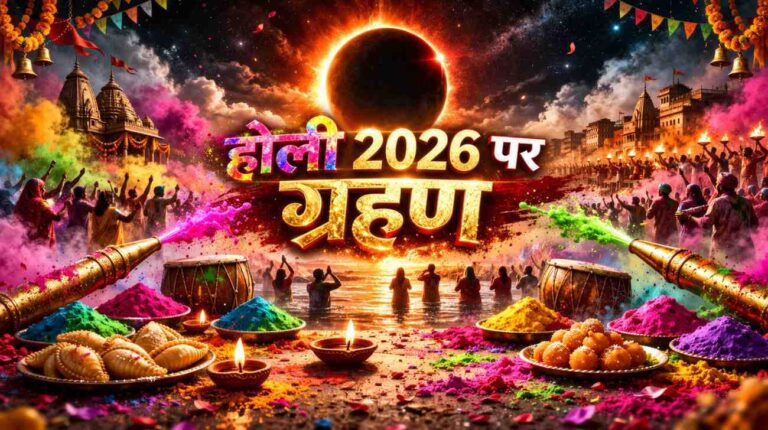 Holi 2026 Par Grahan: ब्लड मून टाइमिंग जानें | होलिका दहन पर असर?