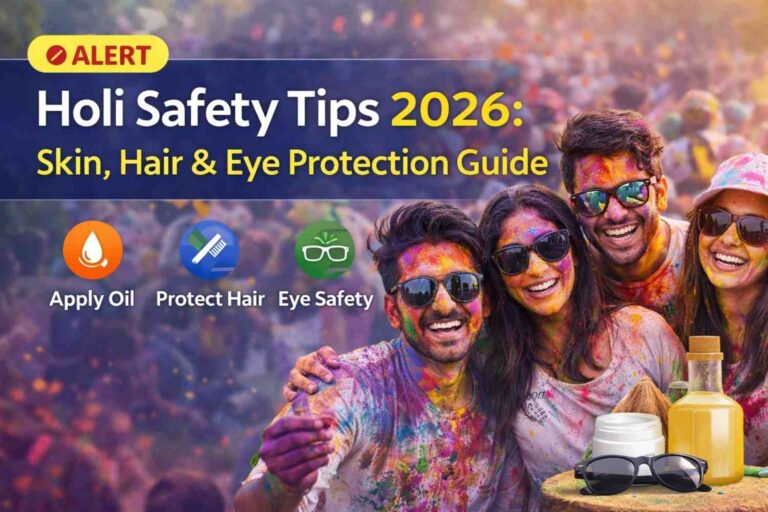 Holi 2026 Safety Tips 2026: Skin, Hair & Eye Protection Guide