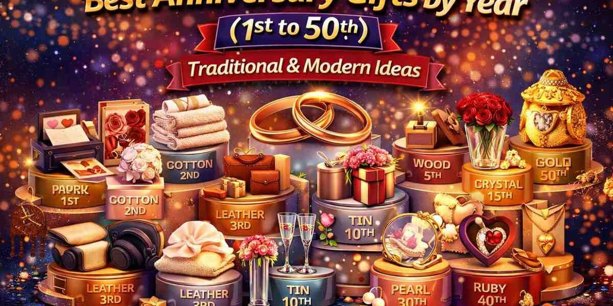 Best Anniversary Gifts by Year (1st to 50th) – Traditional & Modern Ideas