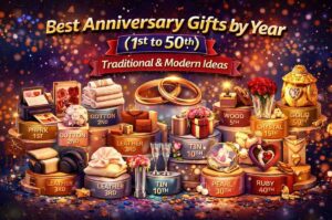 Best Anniversary Gifts by Year (1st to 50th) – Traditional & Modern Ideas
