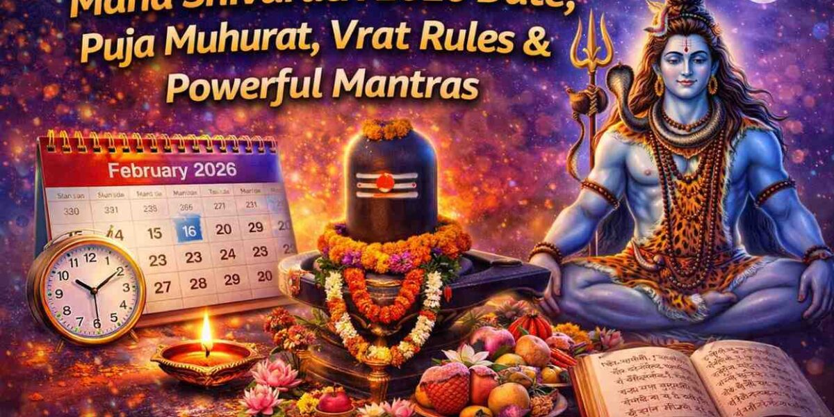 Maha Shivaratri 2026 : Date, Puja Muhurat, Vrat Rules & Powerful Mantras