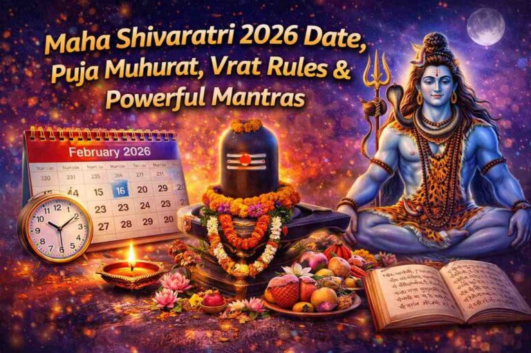 Maha Shivaratri 2026 : Date, Puja Muhurat, Vrat Rules & Powerful Mantras