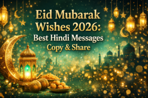 Eid Mubarak Wishes 2026:  Best Hindi Messages Copy & Share