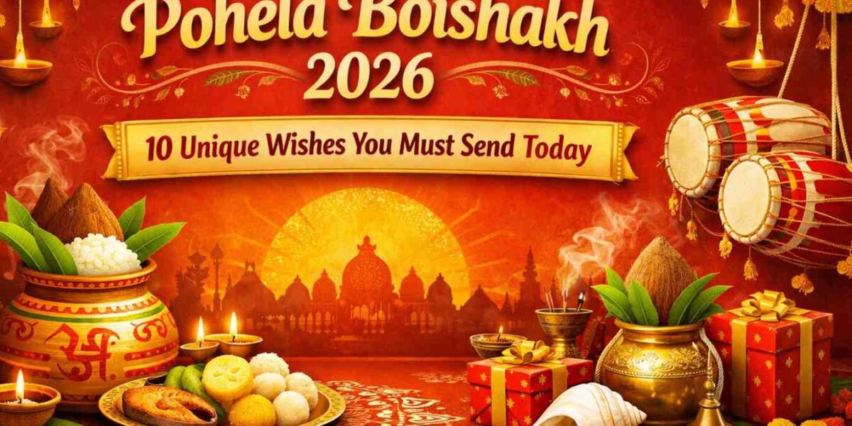 Pohela Boishakh 2026: 10 Unique Wishes You Must Send Today