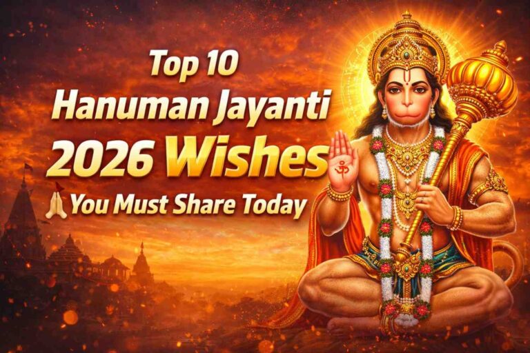 Top 10 Hanuman Jayanti 2026 Wishes You Must Share Today