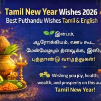 Tamil New Year Wishes 2026 – Best Puthandu Wishes Tamil & English